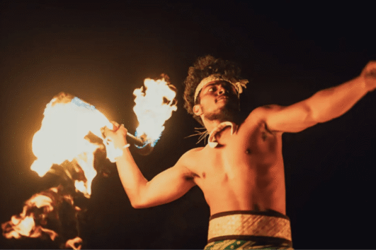 Mauka Warriors Luau: Moi Experience Luau - Royal Package